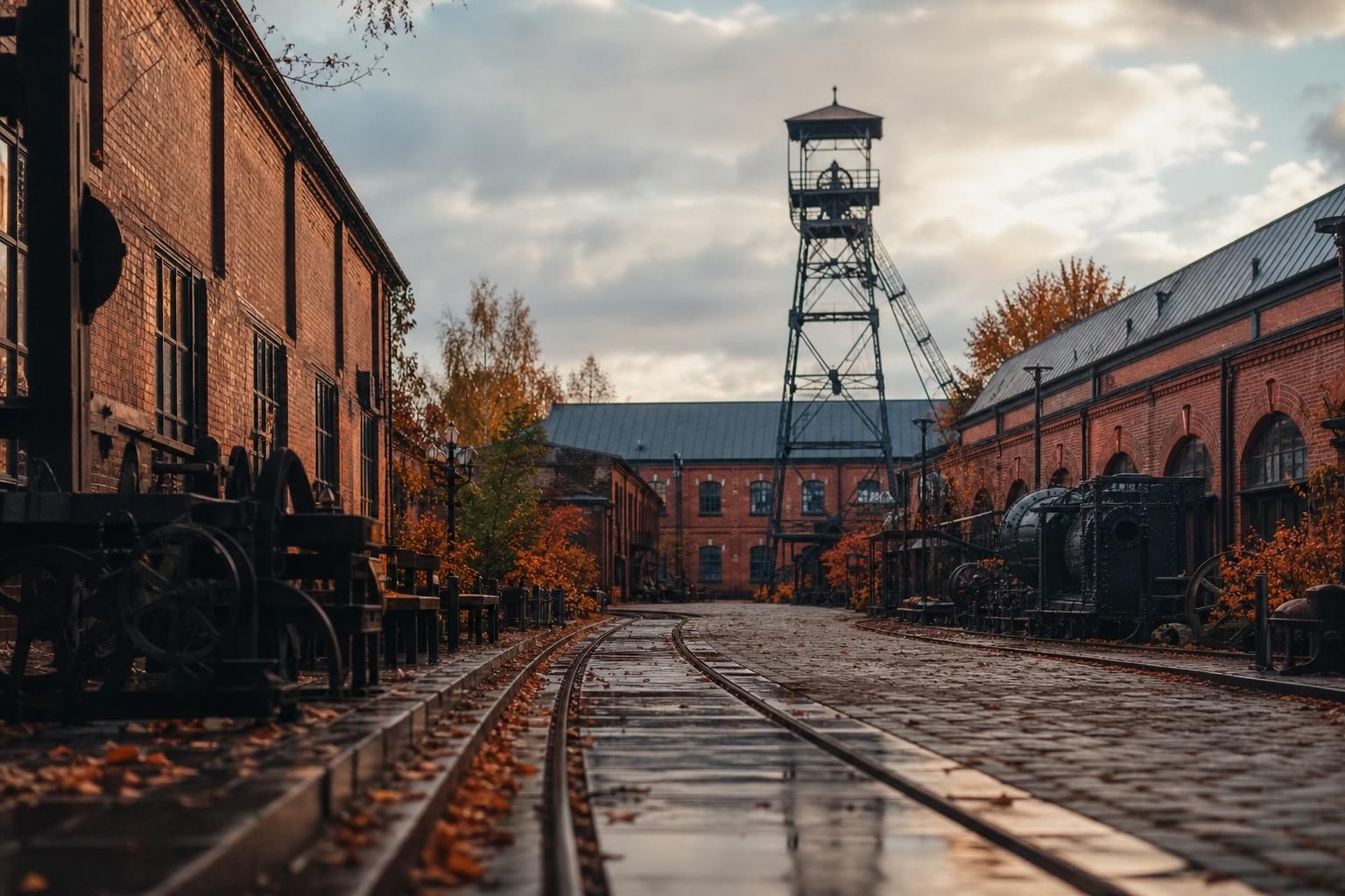 Industriekultur auf dem Gelände der Zeche